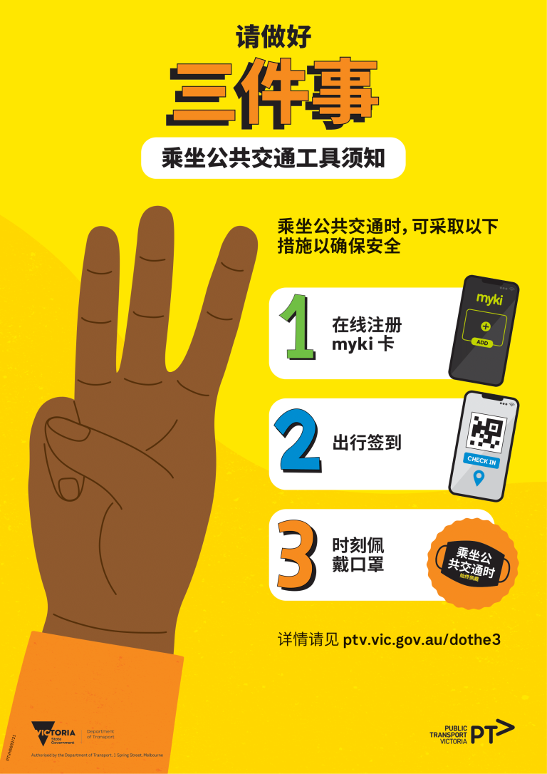 Do the THREE - Simplified Chinese