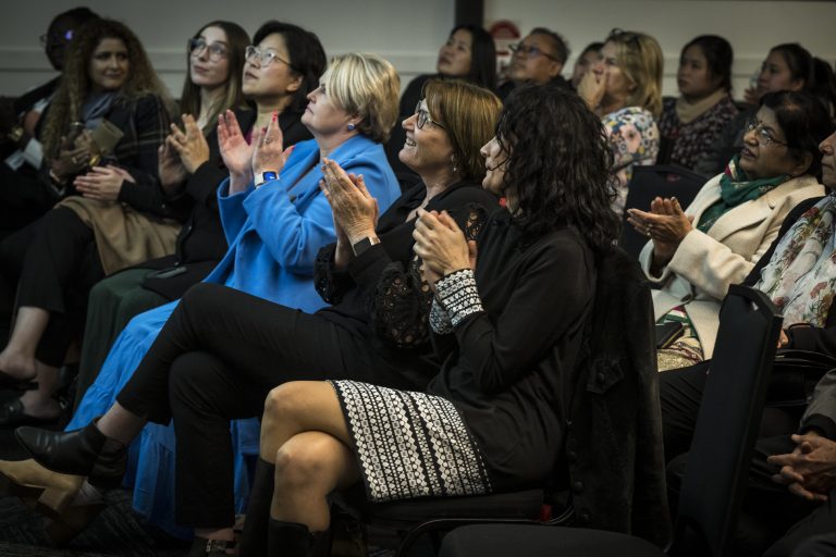 04/05/23 Image from the 2023 launch and presentation night of the 2020-21 Wyndham Community Education Centre and Mercy Health 'A Walk Through Health' video. Photograph by Chris Hopkins for WCEC